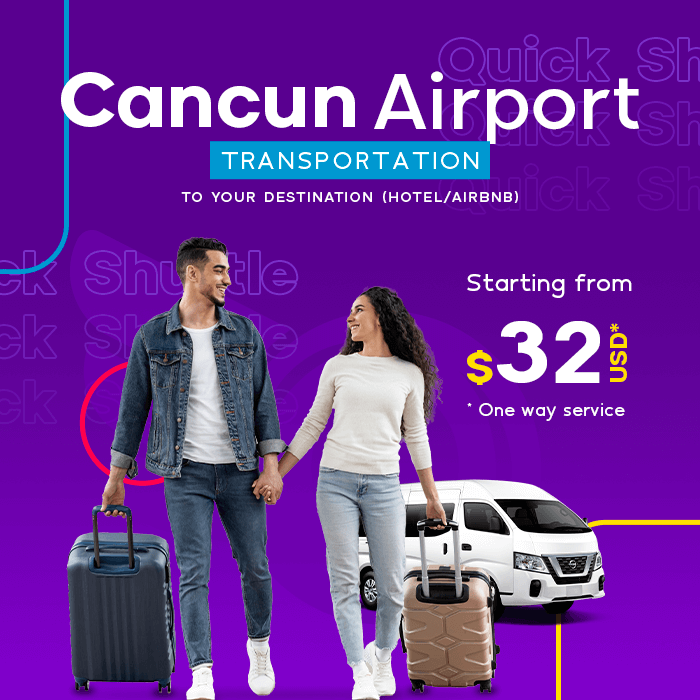 booking transportation from cancun airport